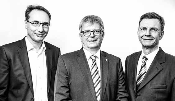 Rechtsanwalt Dirk Ewald, Bernhard Hänel, Andreas Baatz, EHB Hamburg